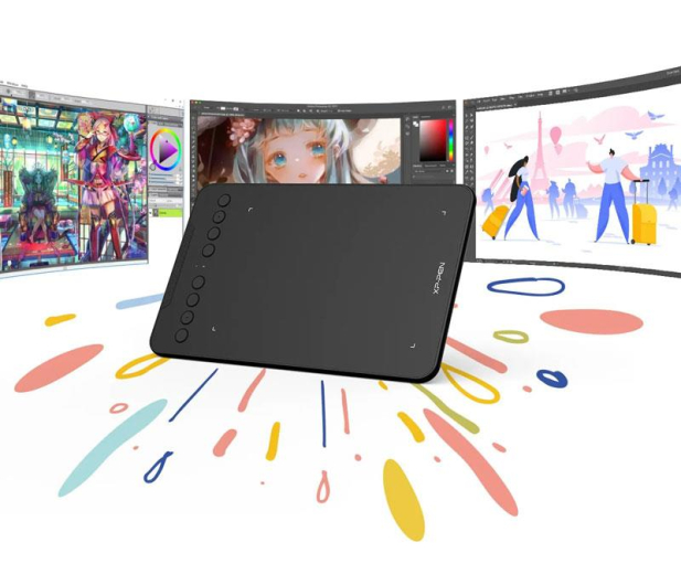XP-Pen Deco Mini7W WiFi Czarny - 1483677 - zdjęcie 7